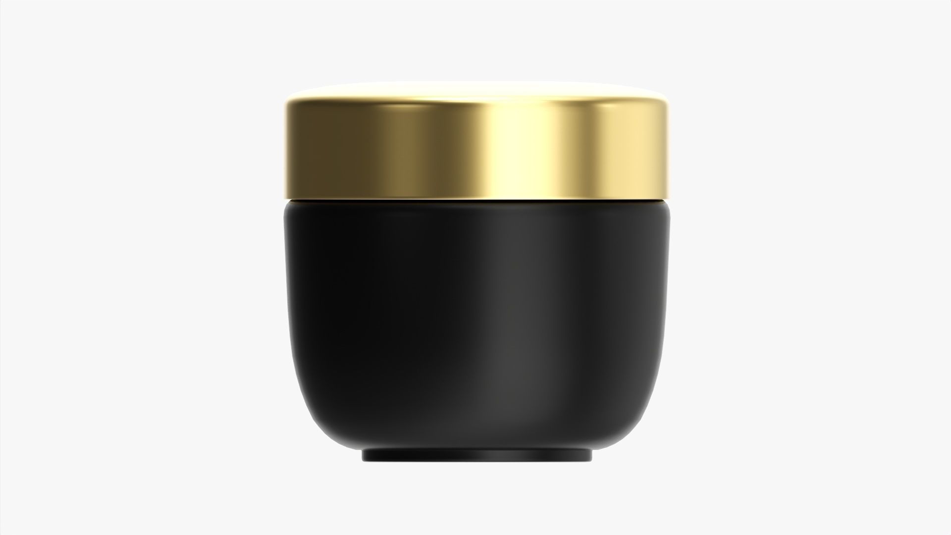Cosmetics jar mockup 02 3D model_4