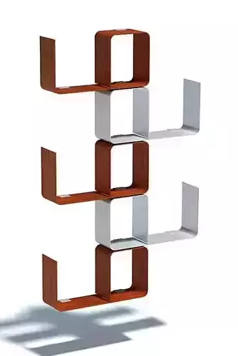 Cube Shelves Wall