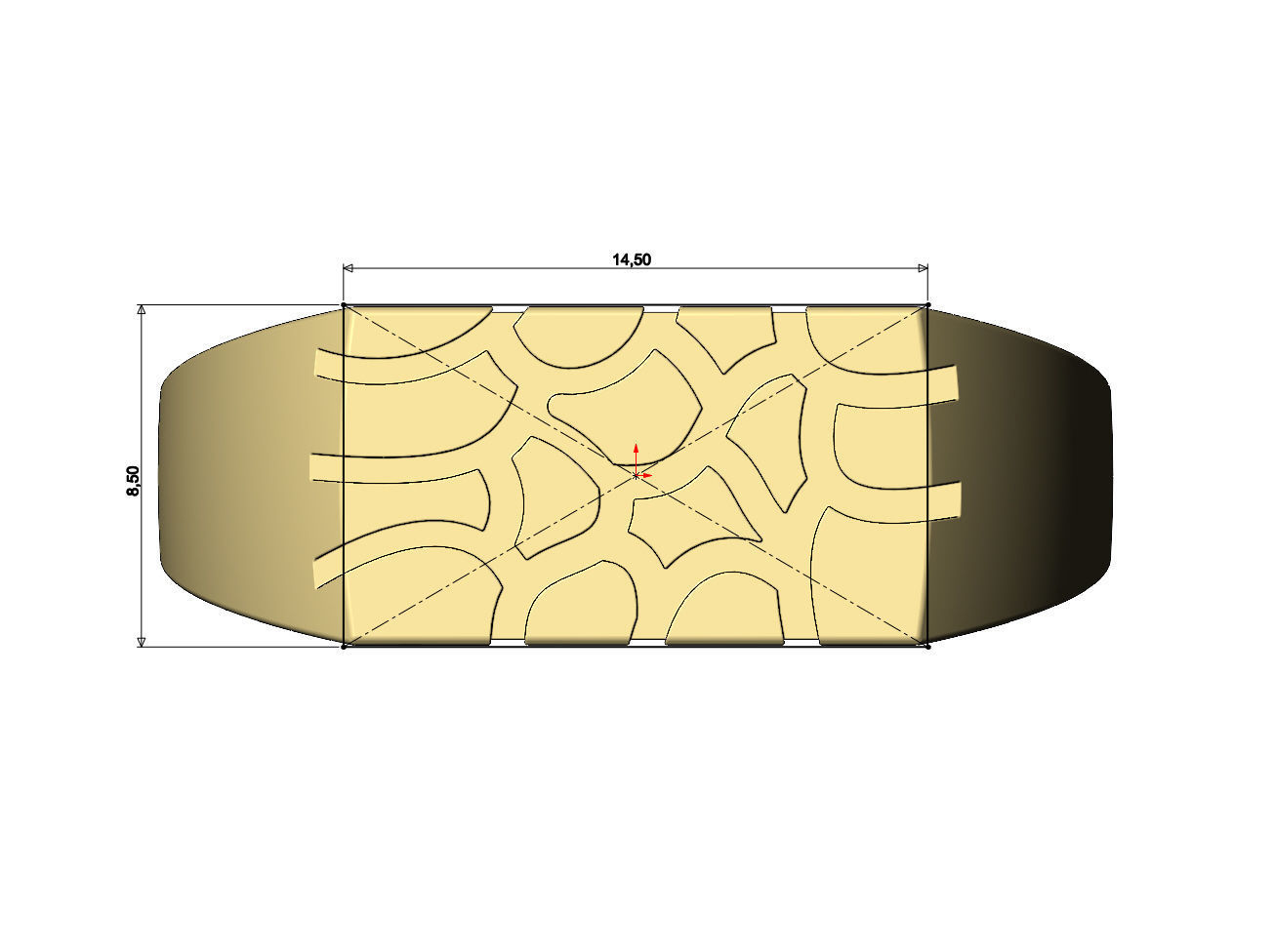 Nugget rectangular signet ring US sizes 6to11 3D print model_8