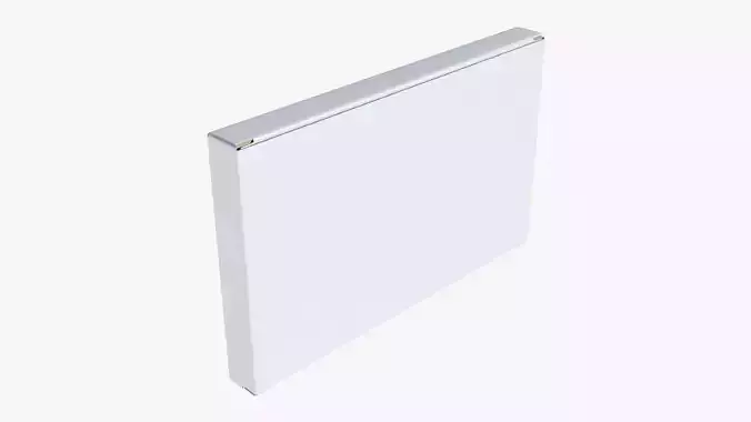 Paper box mockup 02 3D model