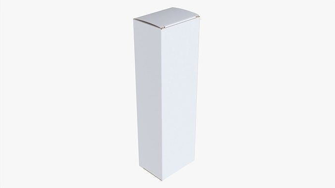 Paper box mockup 03 3D model