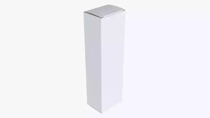 Paper box mockup 03 3D model