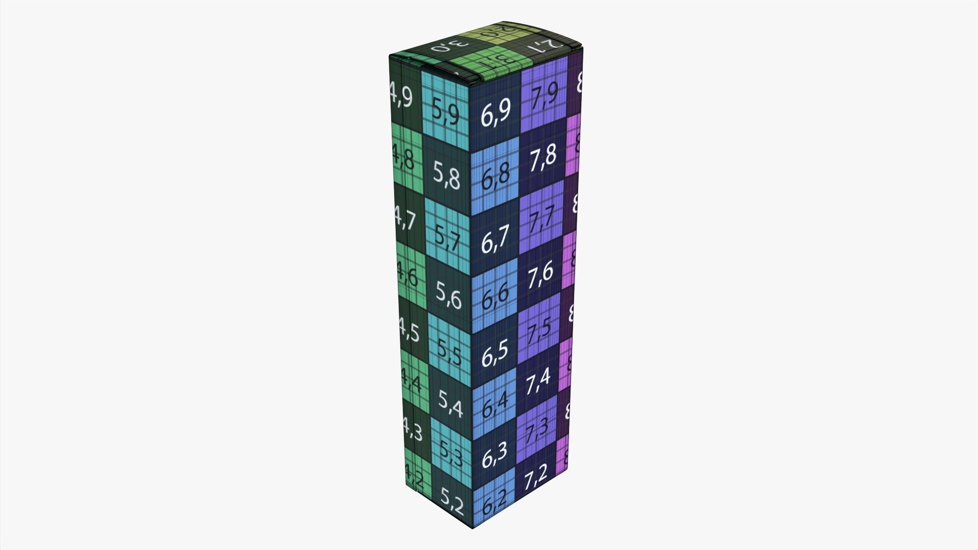 Paper box mockup 03 3D model_7