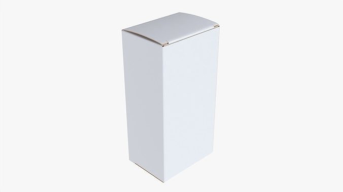 Paper box mockup 04 3D model