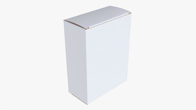 Paper box mockup 05 3D model
