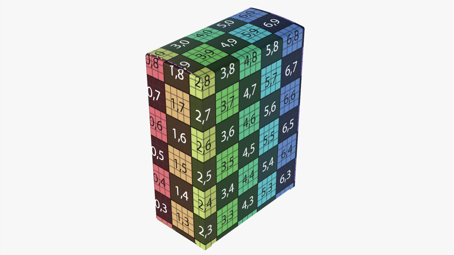 Paper box mockup 05 3D model_9