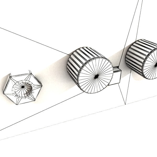 Stage Equipment Mega Pack High Detail 3D model_29