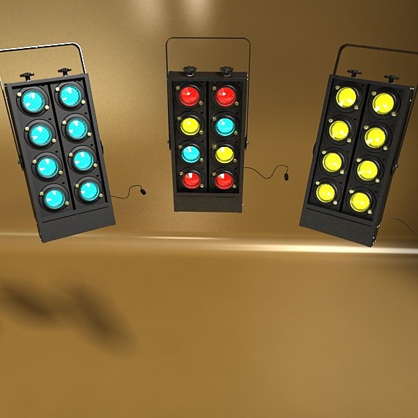 Stage Equipment Mega Pack High Detail 3D model_47