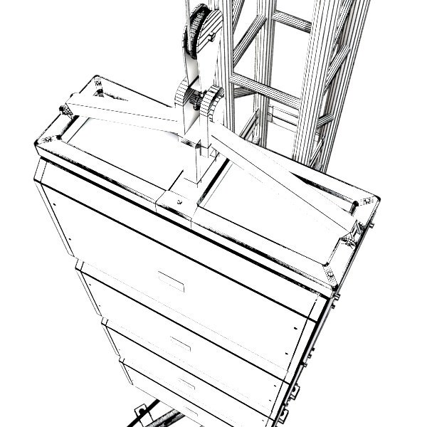 Stage Equipment Mega Pack High Detail 3D model_73