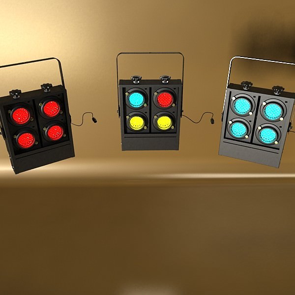 Stage Equipment Mega Pack High Detail 3D model_41