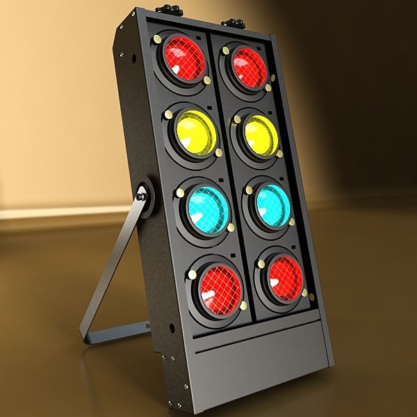 Stage Equipment Mega Pack High Detail 3D model_45