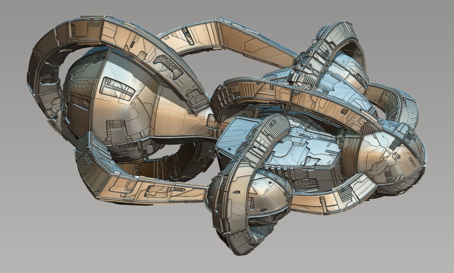 space equipment node 00097 3D model_3