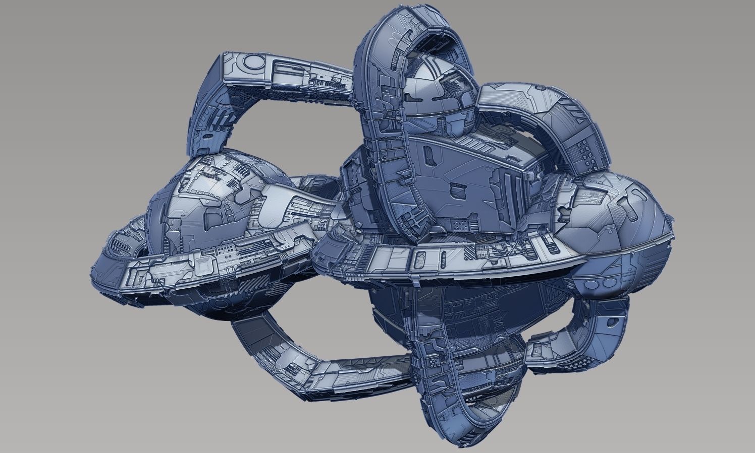 space equipment node 00097 3D model_7