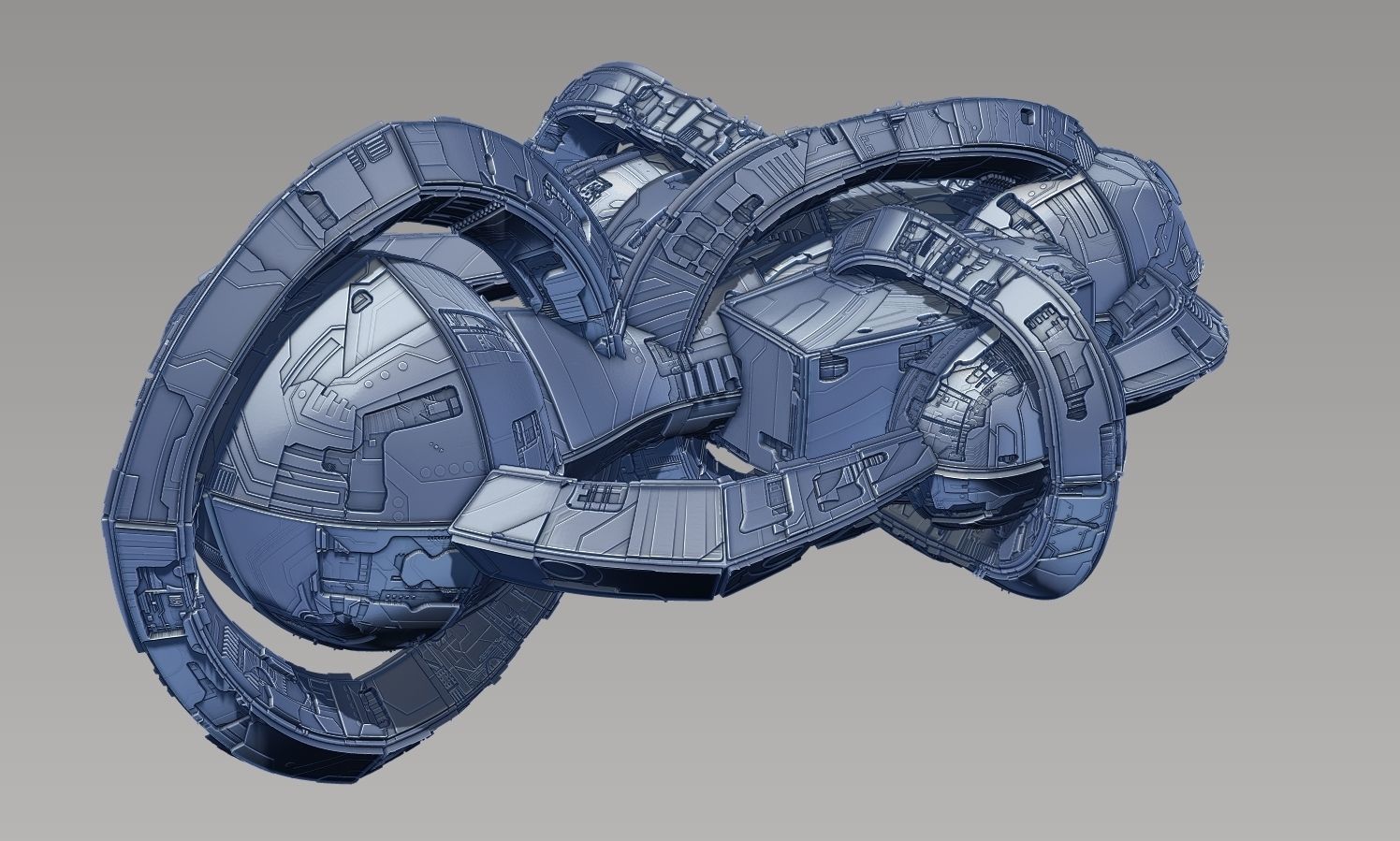 space equipment node 00097 3D model_1
