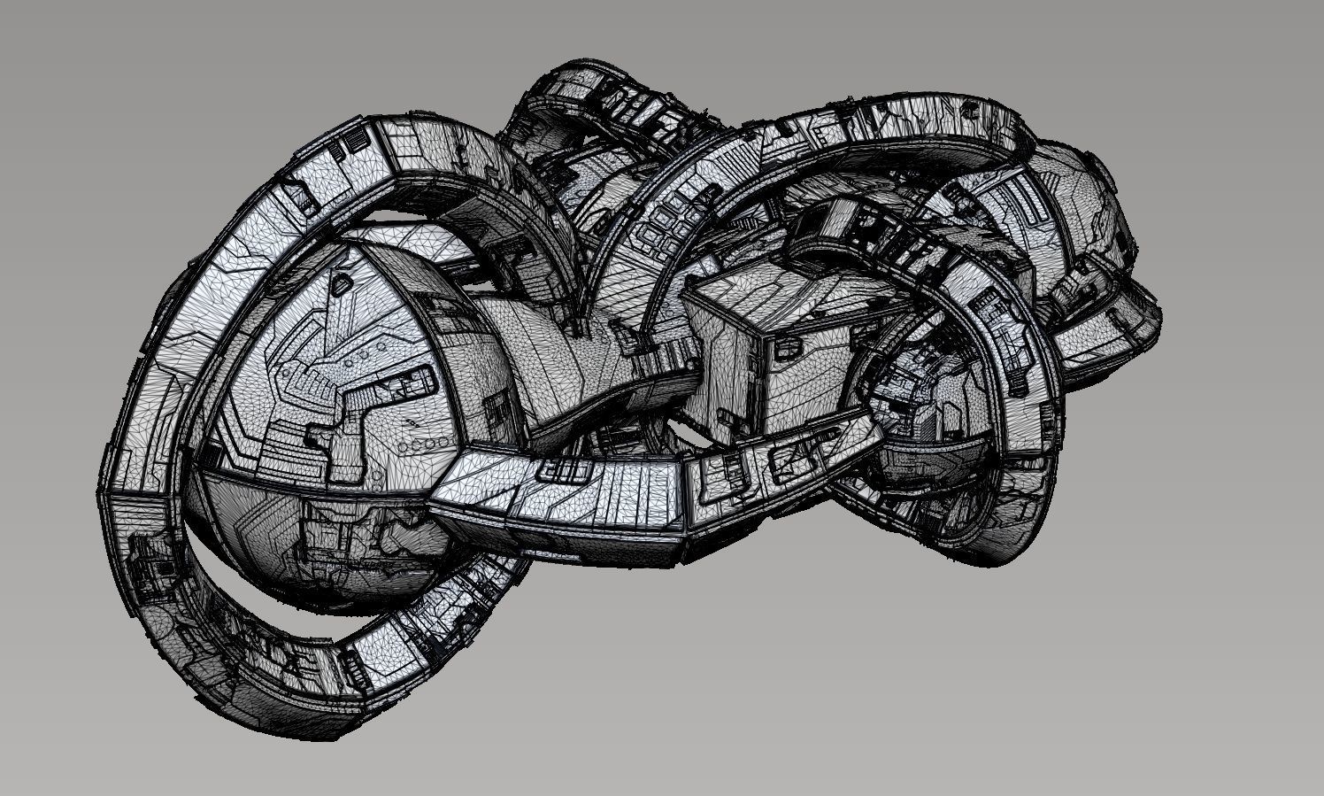 space equipment node 00097 3D model_2