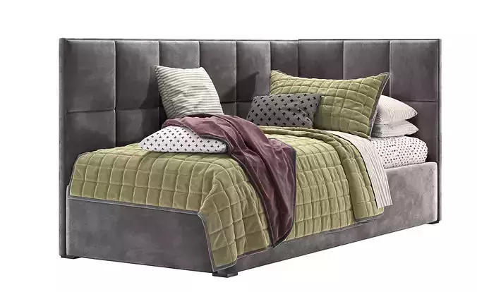 Cozy Corner Bed 3D model