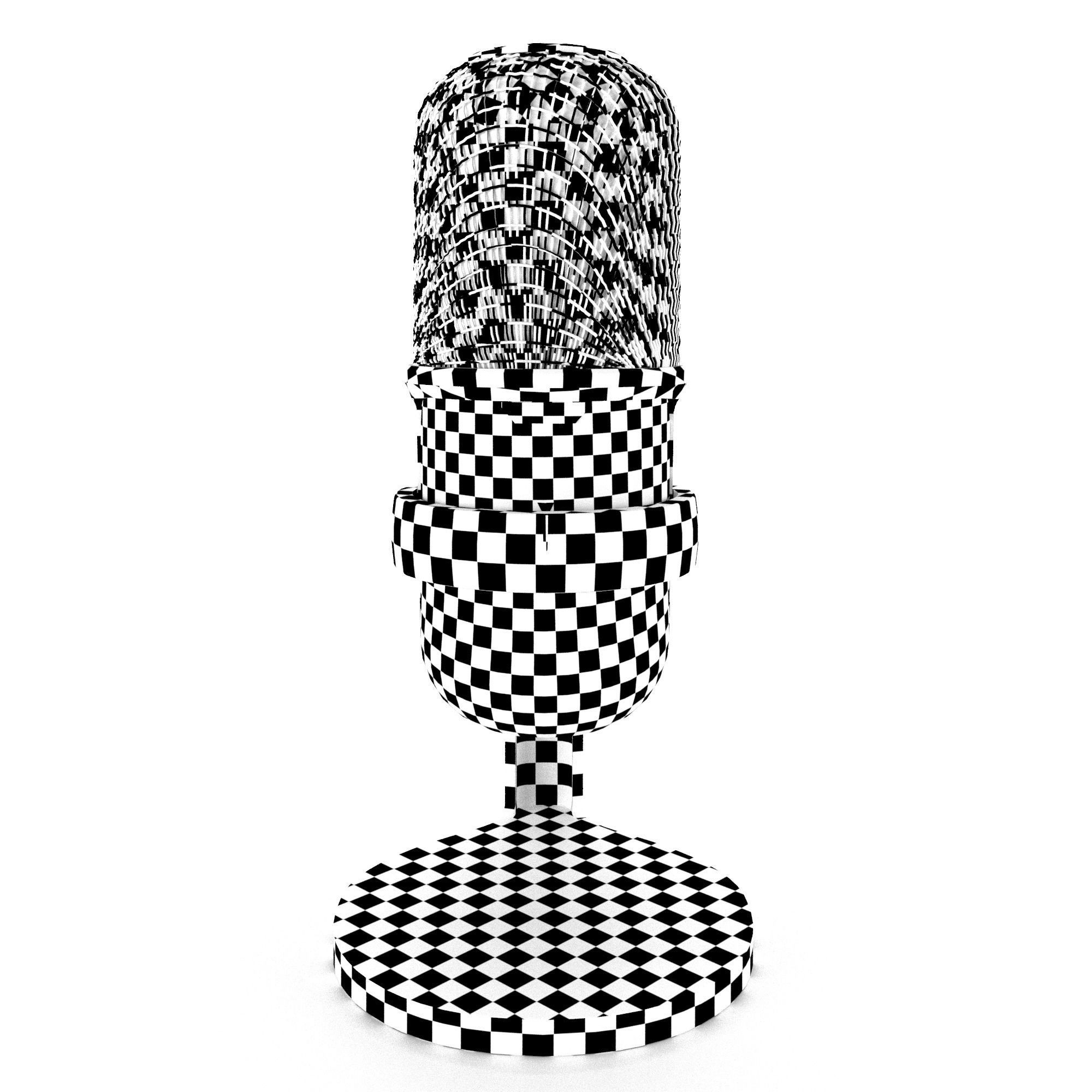 Microphone HyperX Solocast 3D model_5