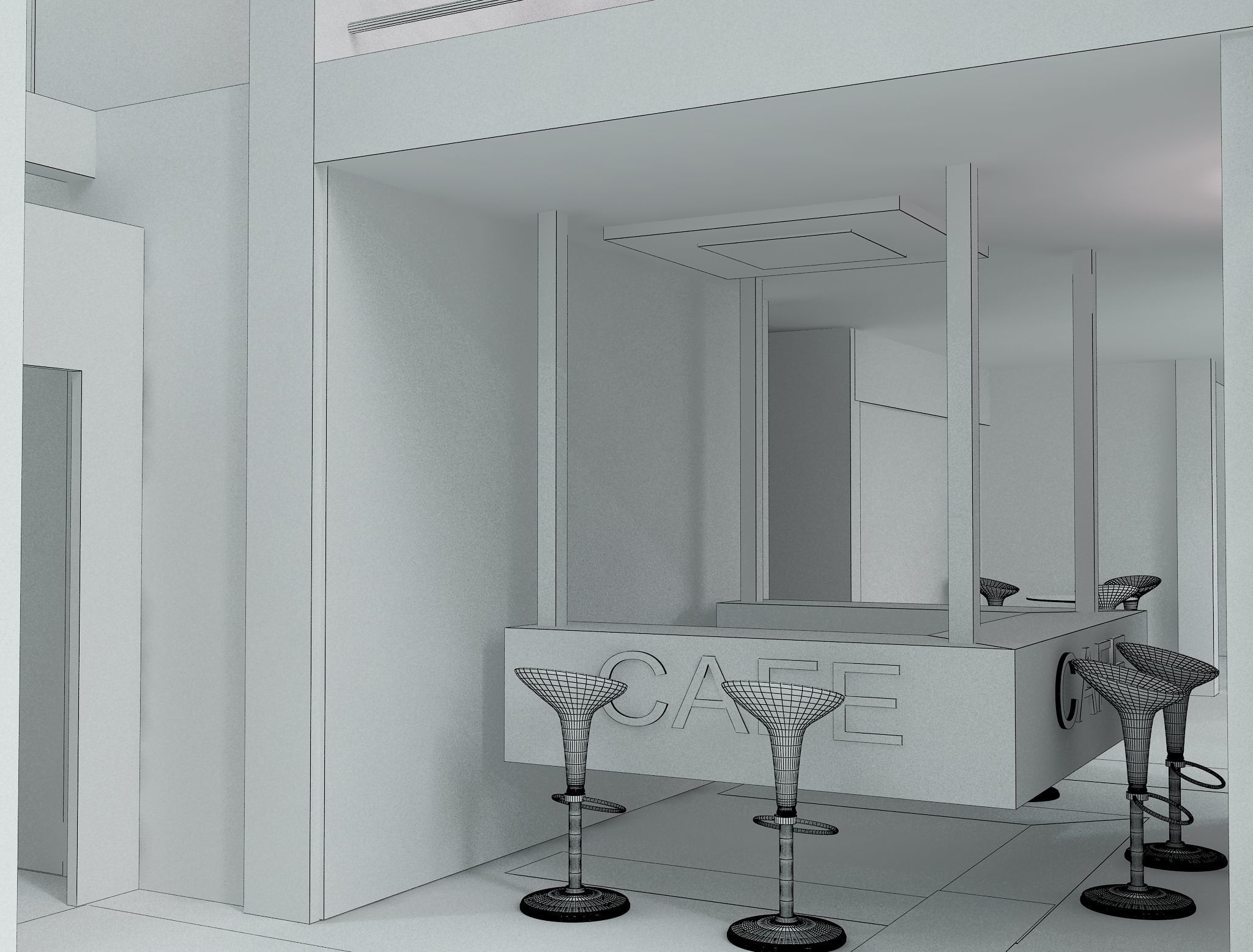 Booth Exhibition Stand a 500 3D model_15