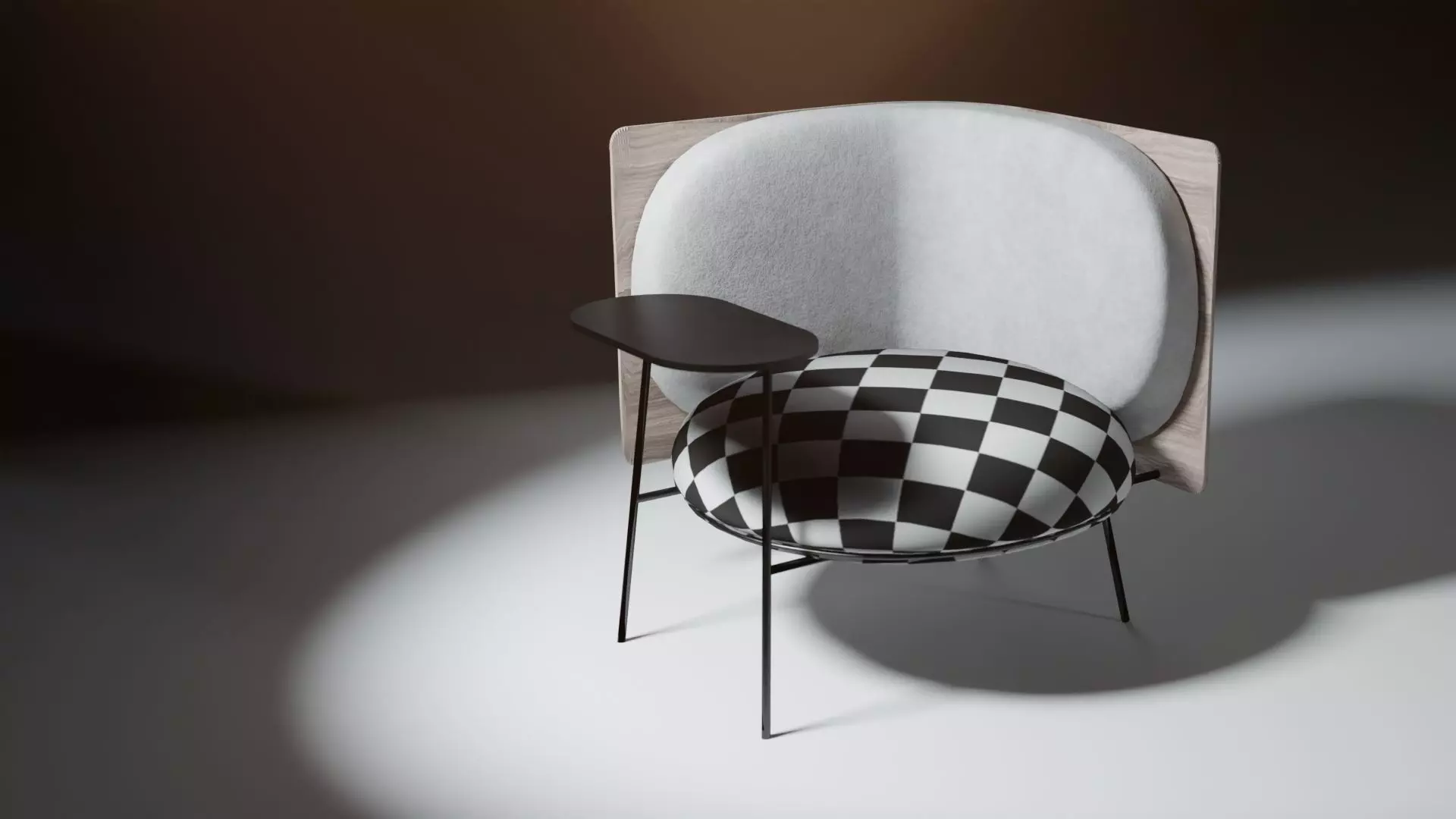 Chair sci-fi 3D model