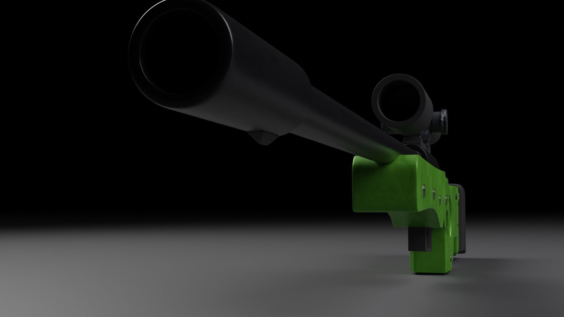 3d AWM Blender Model Free 3D model_3