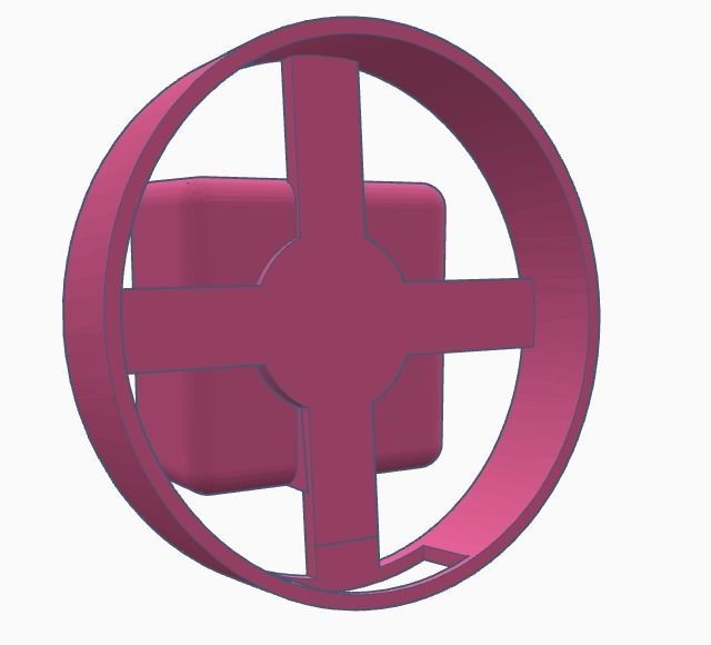 Amazon Echo Dot Holder 3D print model_8