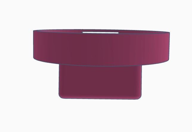 Amazon Echo Dot Holder 3D print model_7