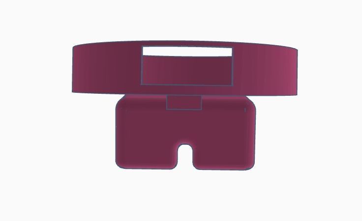 Amazon Echo Dot Holder 3D print model_6