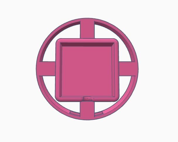 Amazon Echo Dot Holder 3D print model_3