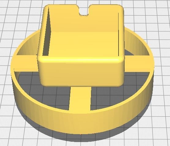 Amazon Echo Dot Holder 3D print model_1