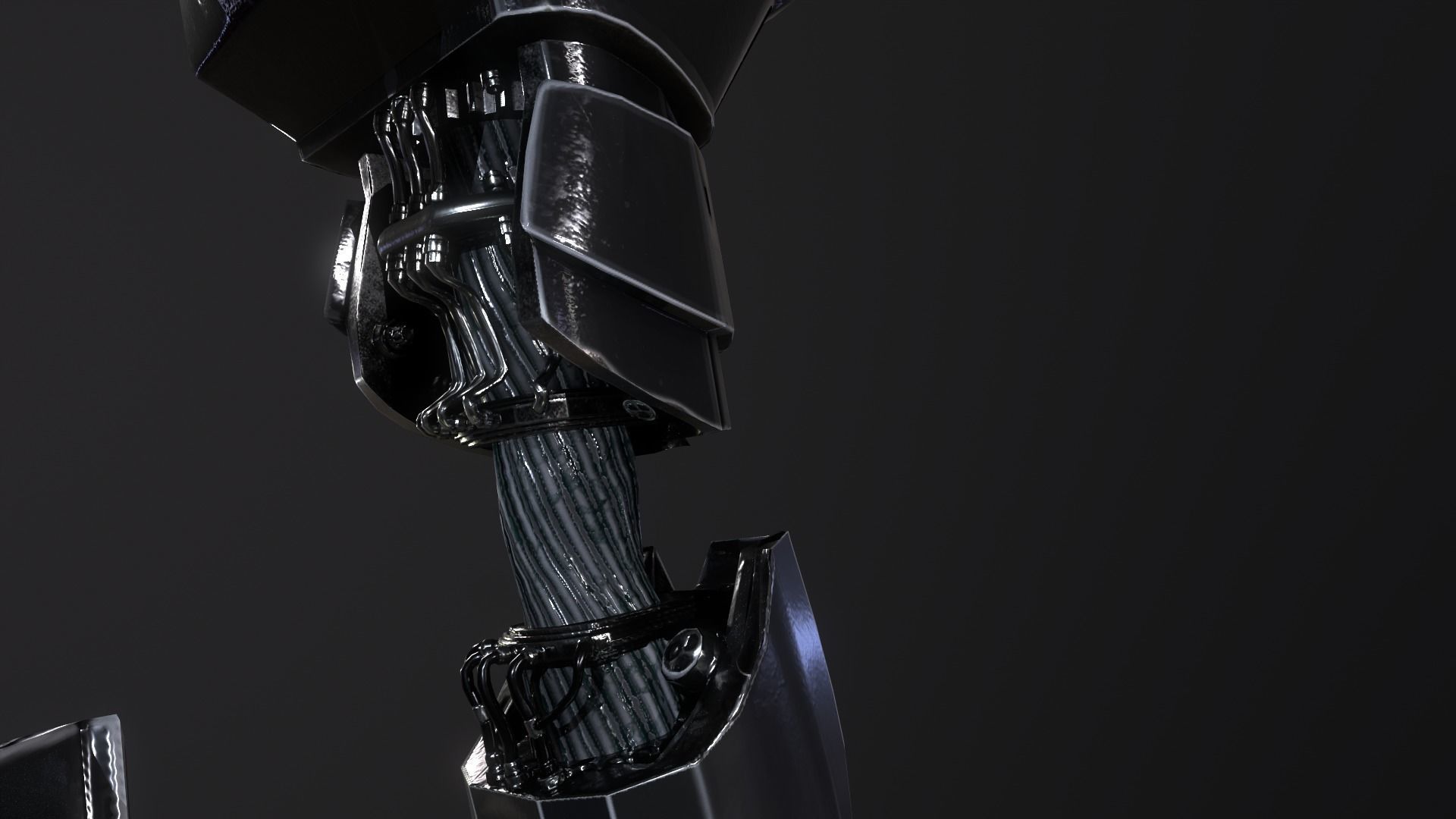 DEVASTATOR futuristic suit Low-poly 3D model_17