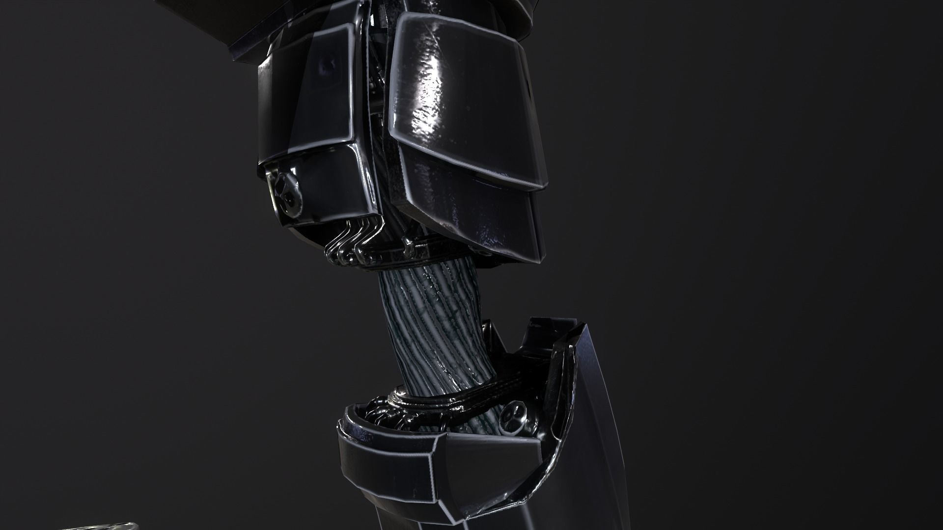 DEVASTATOR futuristic suit Low-poly 3D model_16