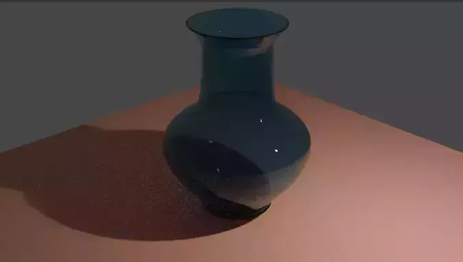 Glass vase