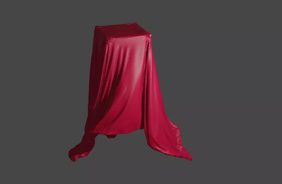 This is animation red piece 3D model_0