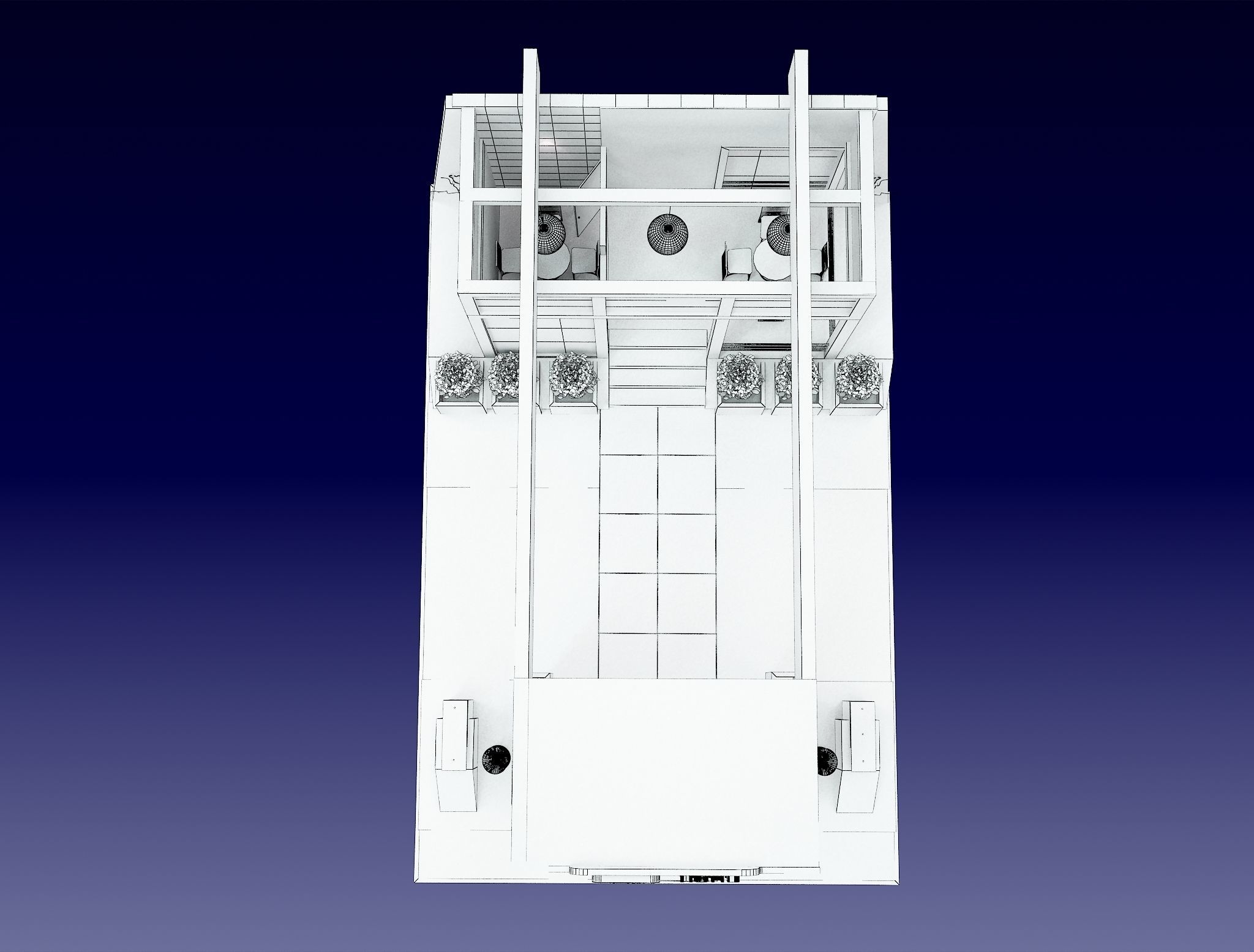 Booth Exhibition Stand a505 3D model_21