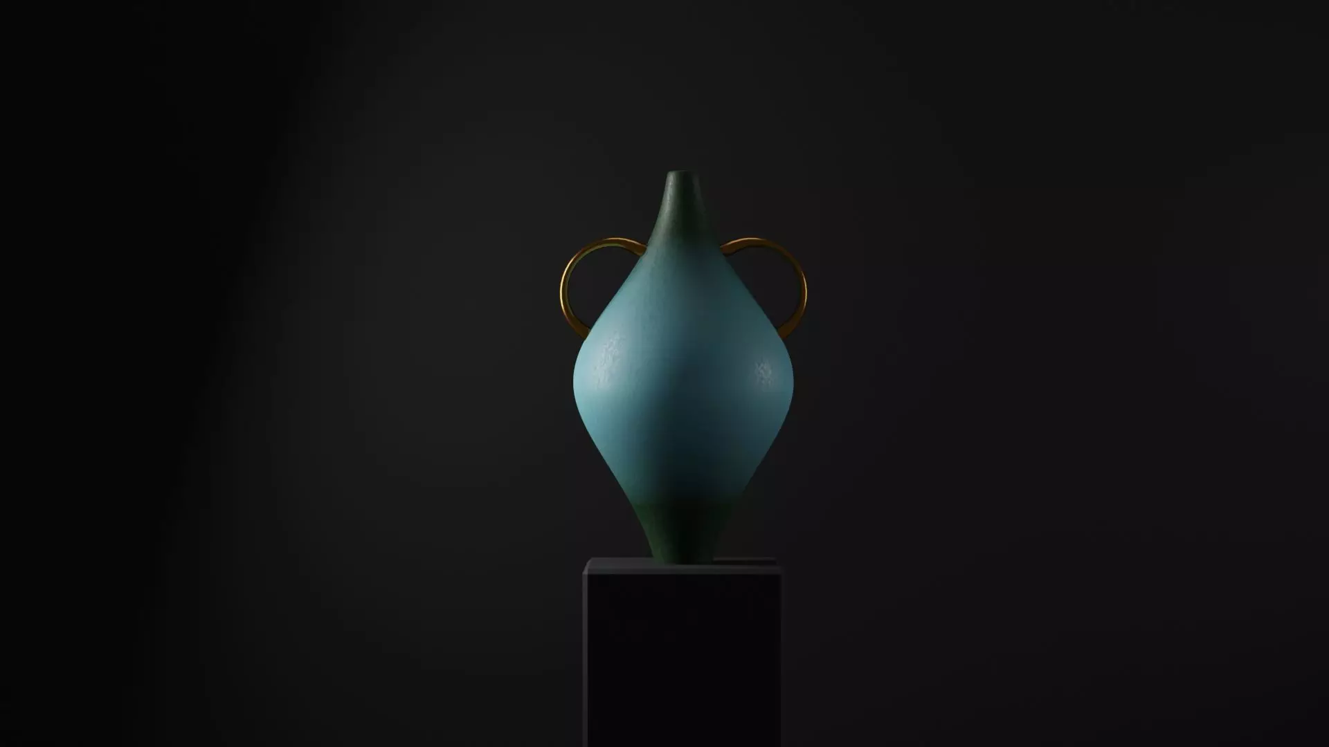 3D vase Free low-poly 3D model