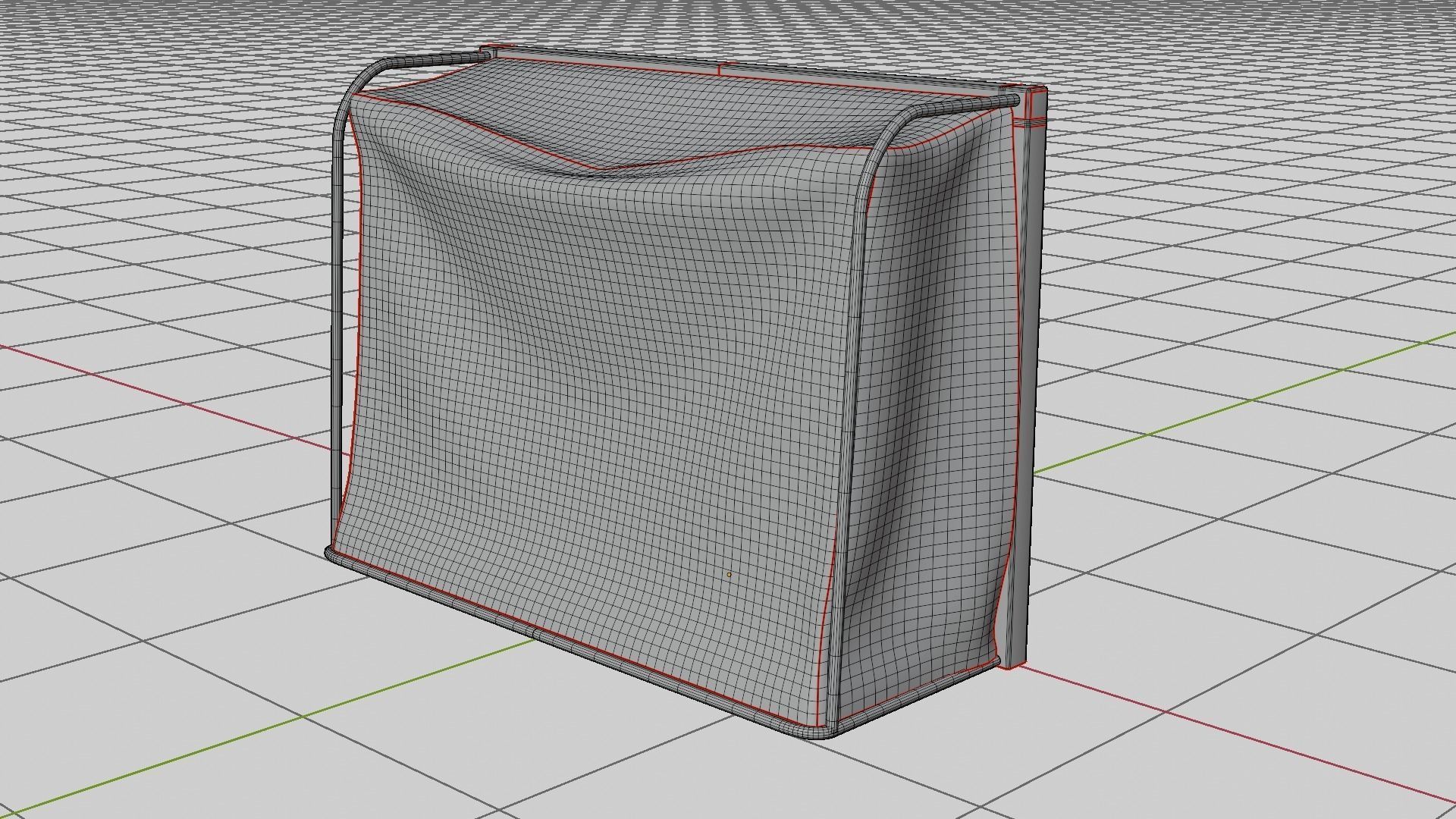 Soccer Goal Free 3D model_6