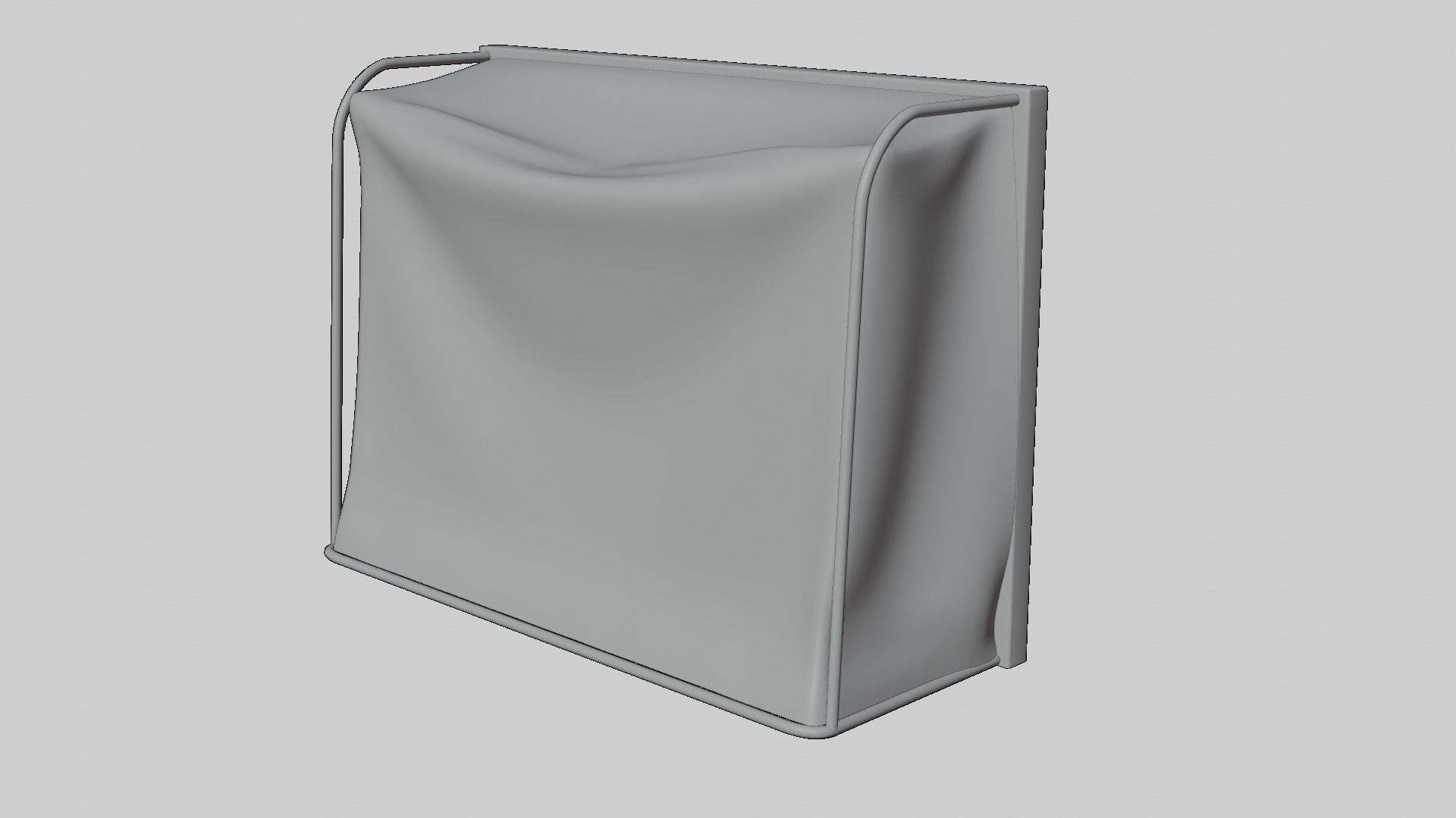 Soccer Goal Free 3D model_5