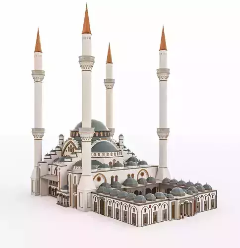 Ottoman Mosque 3D model
