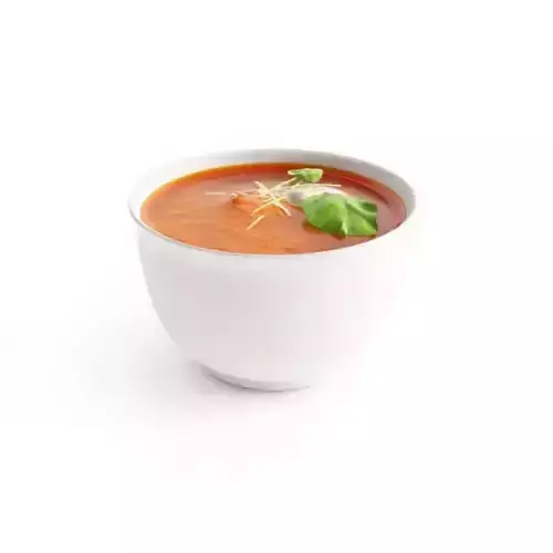White Bowl Of Soup