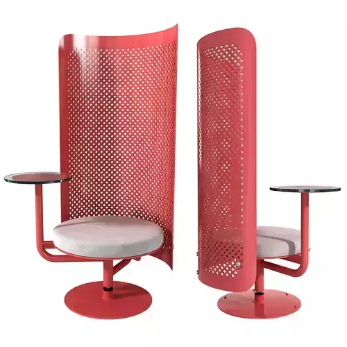 Nola Industrier WORK LOUNGE Swivel high-back chair