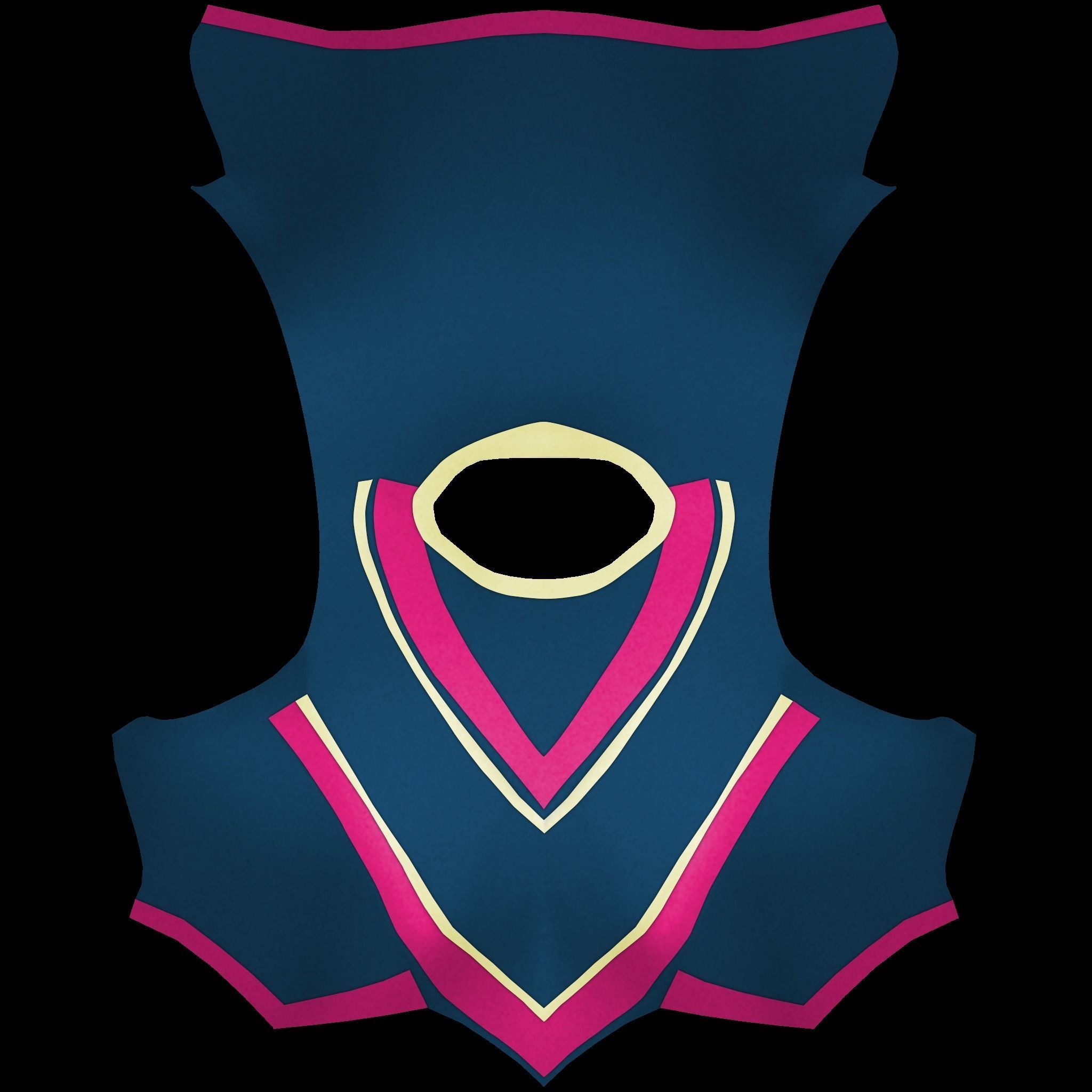 Super Hero Top Low-poly 3D model_6