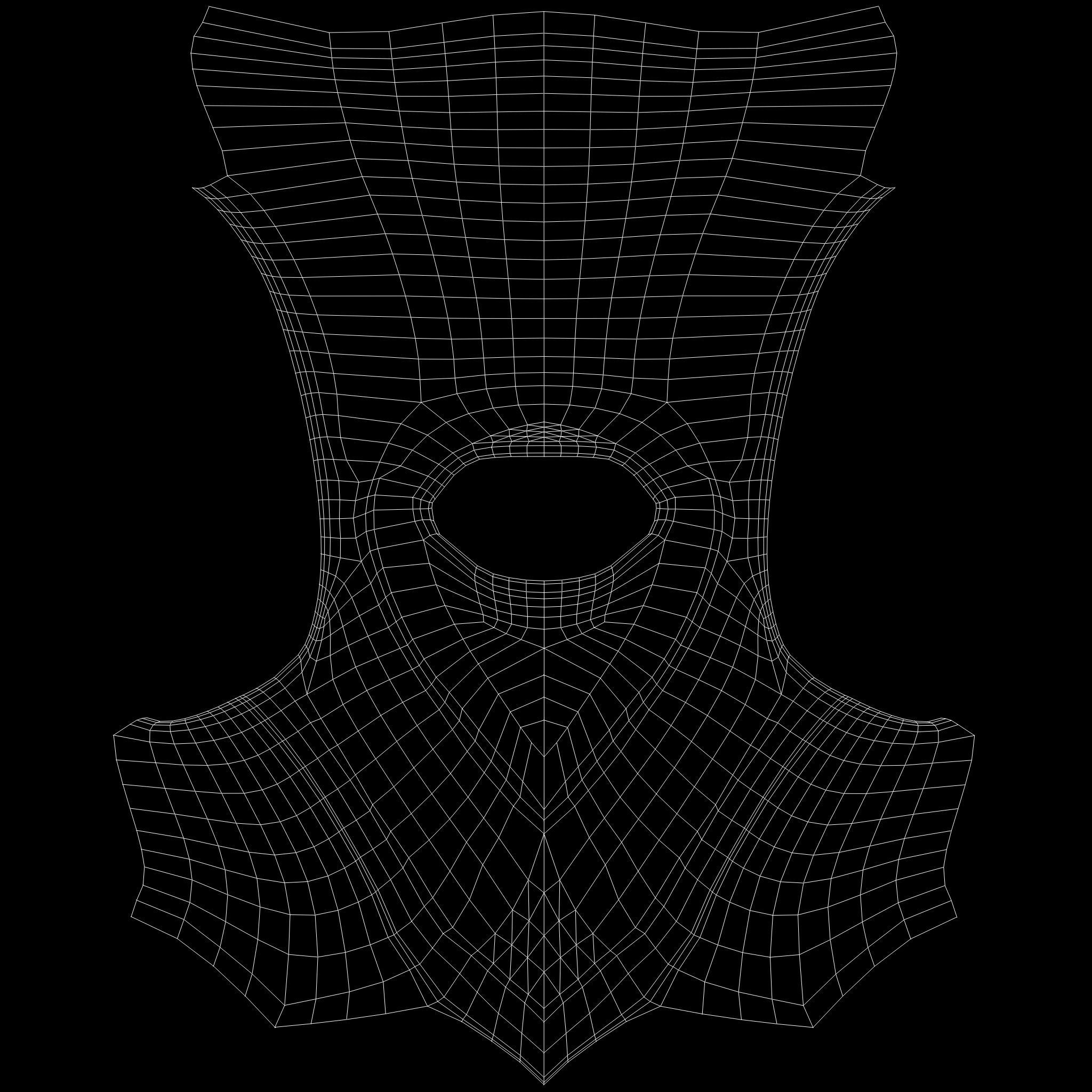 Super Hero Top Low-poly 3D model_10