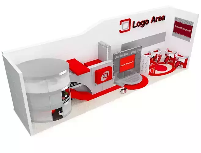 Booth Exhibition Stand a509