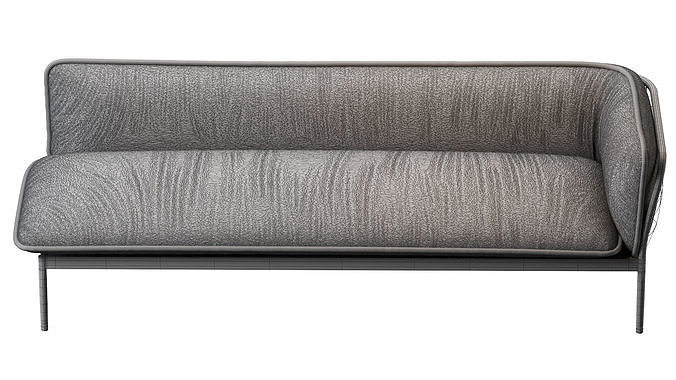 Trace sofa 3D model 3
