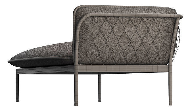 Trace sofa 3D model 4