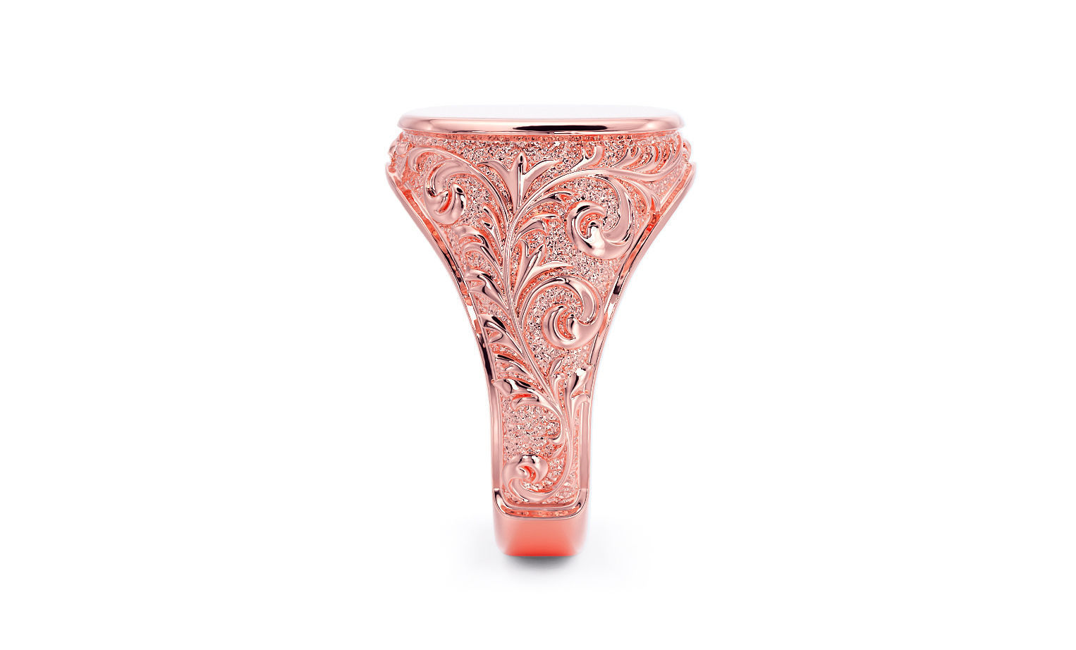 filigree signet ring 3D print model_14