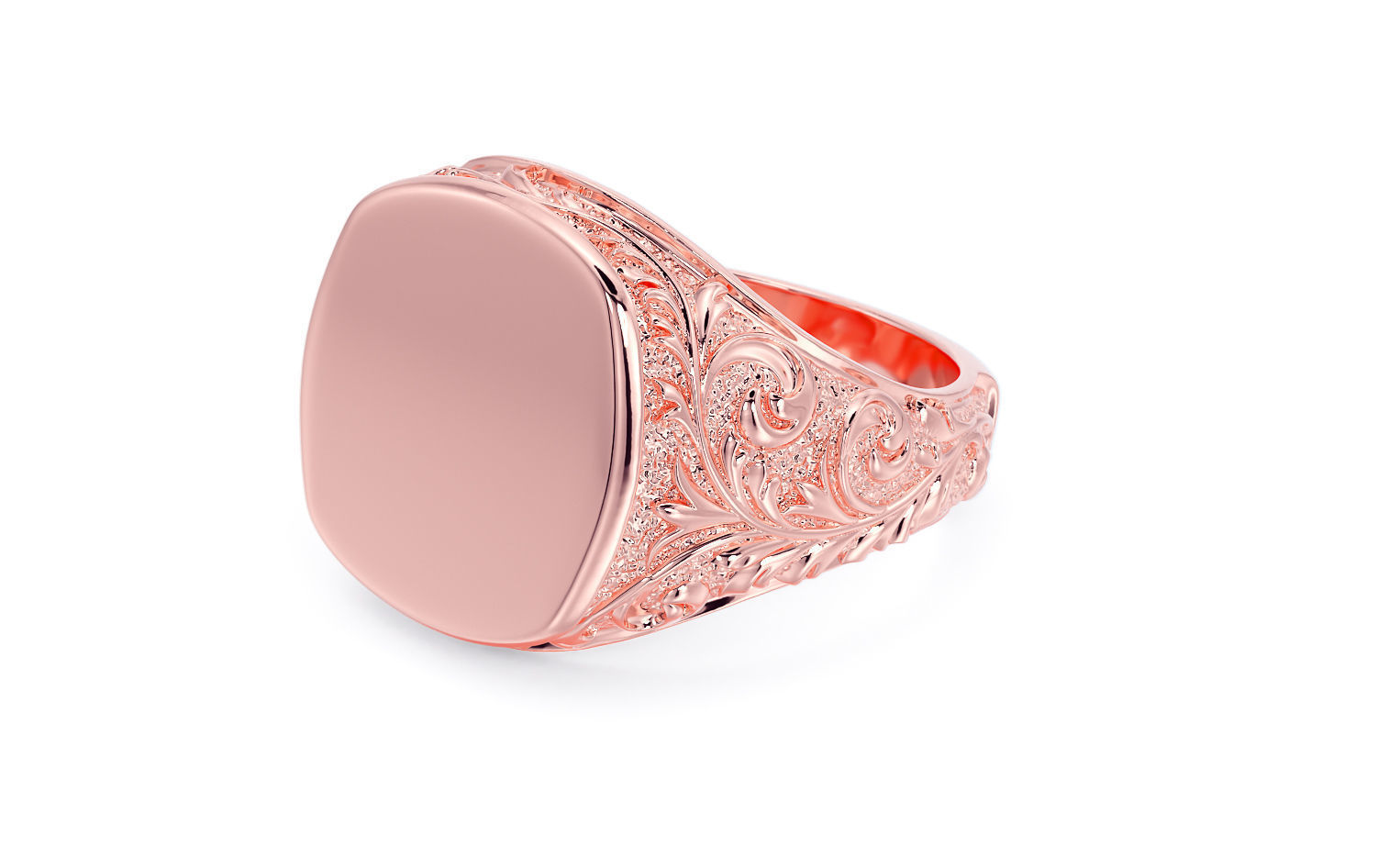 filigree signet ring 3D print model_17