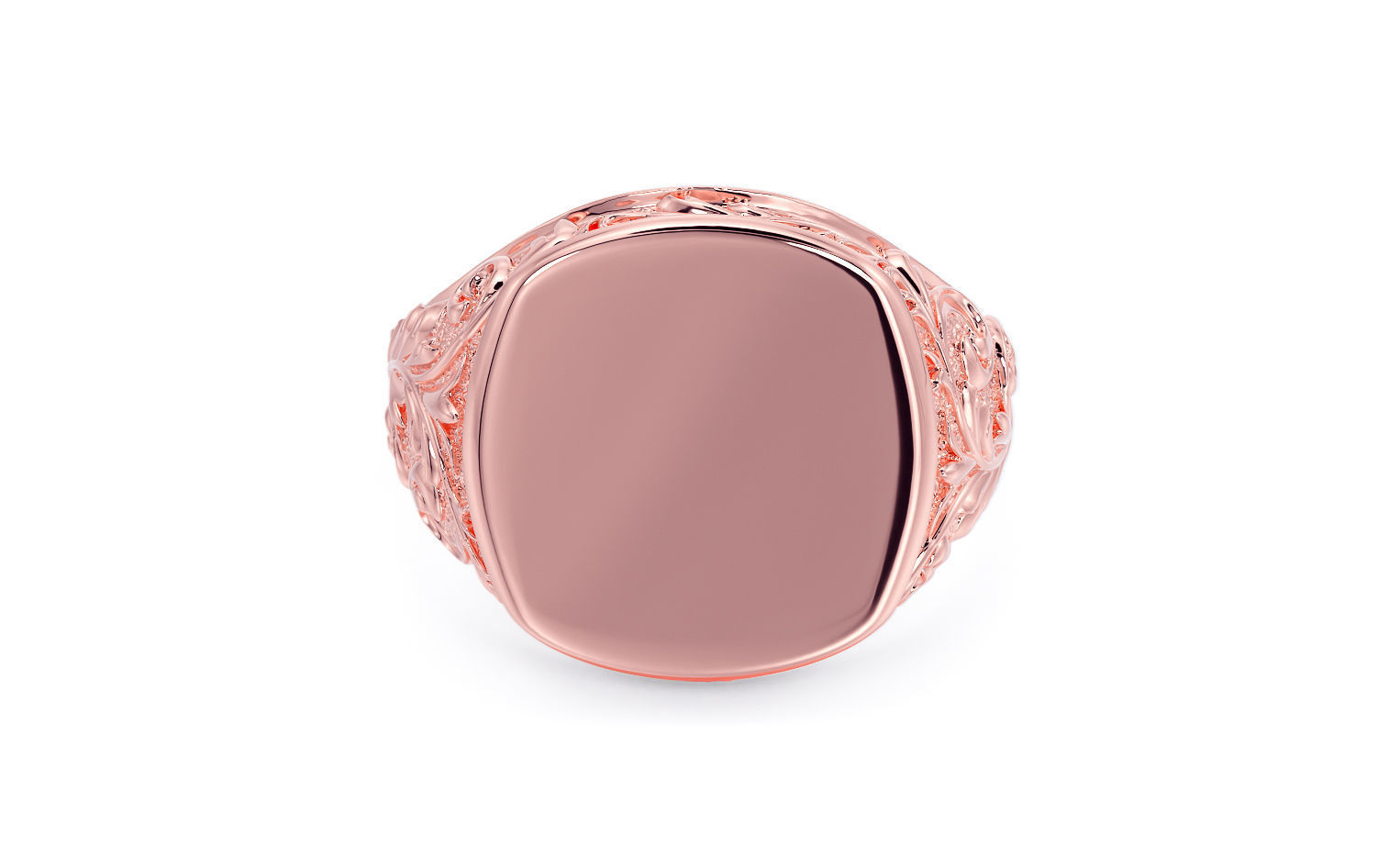 filigree signet ring 3D print model_16