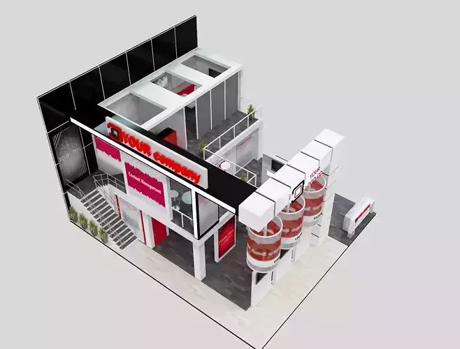  Booth Exhibition Stand a511