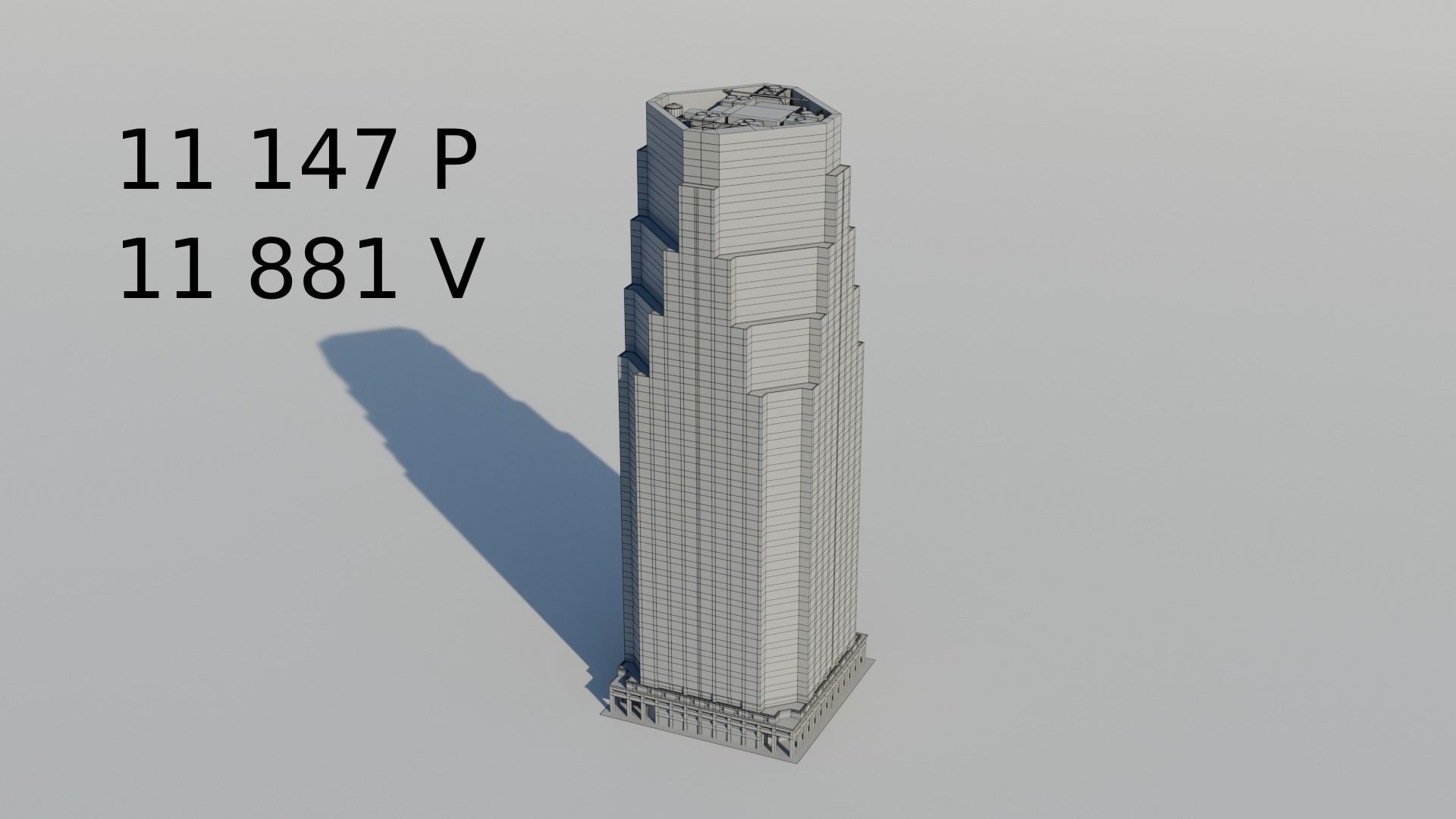 NYC Tall Skyscrapers v2 Low-poly 3D model_15